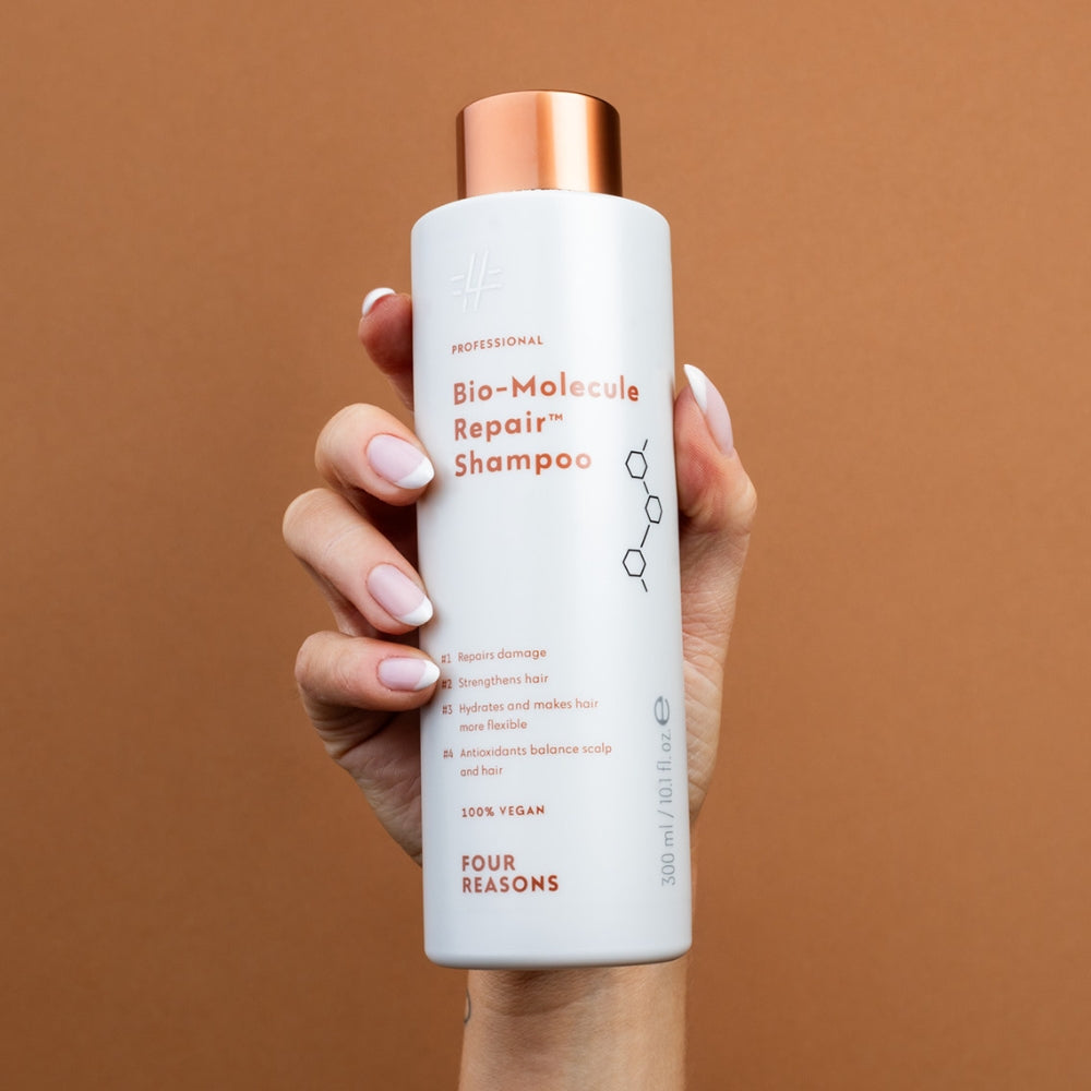 Four Reasons Bio-Molecule Repair Shampoo, kjøpsguide til Four Reasons hårpleie hos J&K Shop