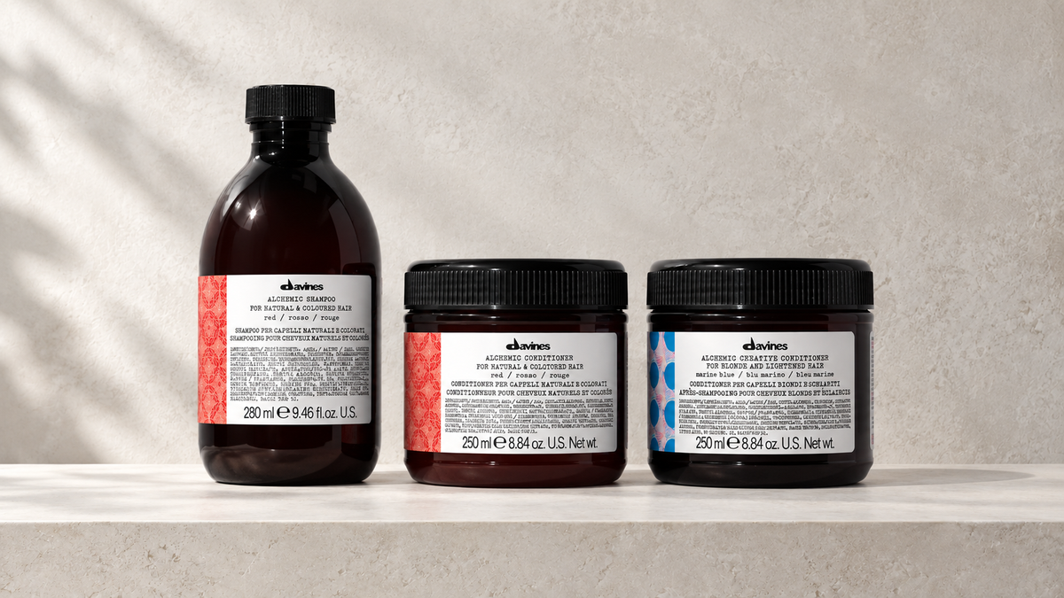 Davines Alchemic: slik frisker du opp hårfargen mellom farginger, Davines produkter hos J&K Shop