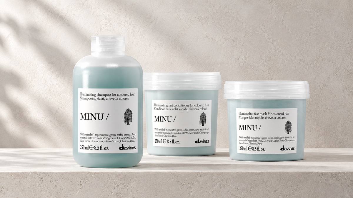 Kjøpsguide til Davines Essential Haircare MINU, Davines produkter hos J&K Shop
