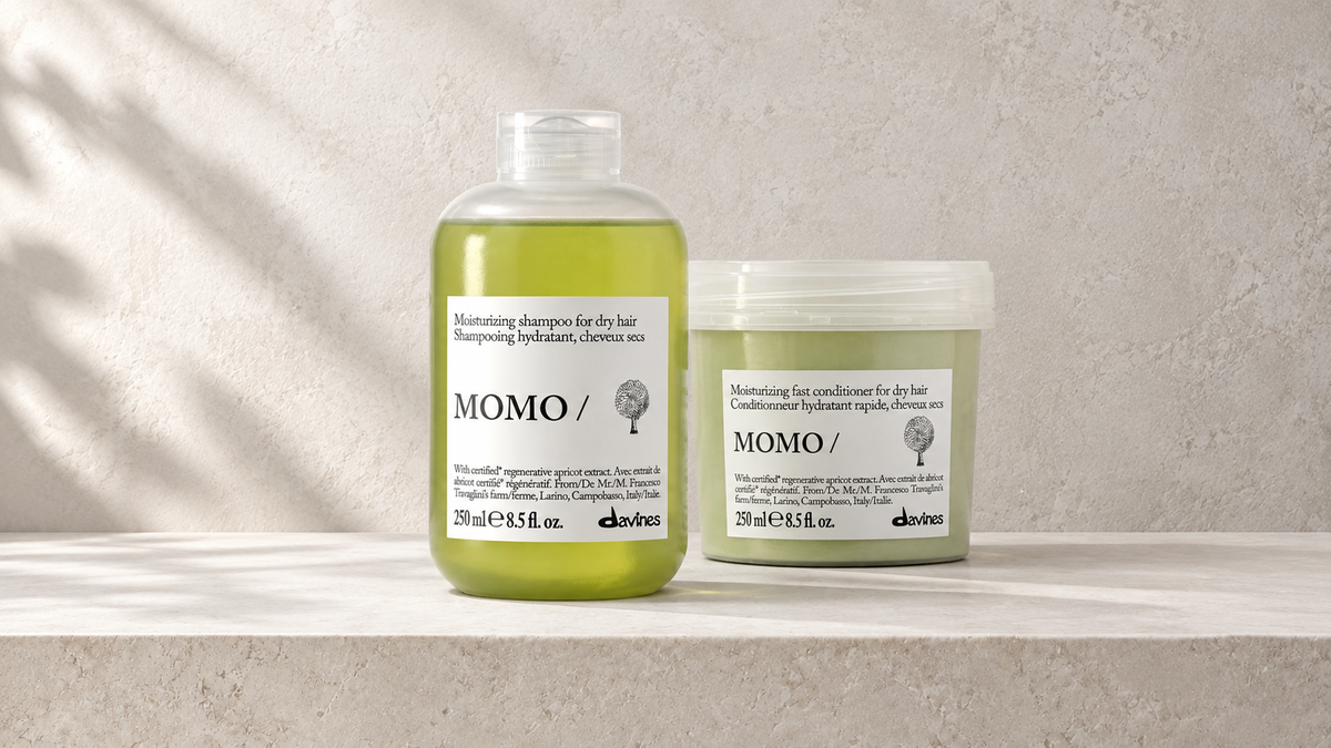 Kjøpsguide til Davines Essential Haircare MOMO, Davines produkter hos J&K Shop
