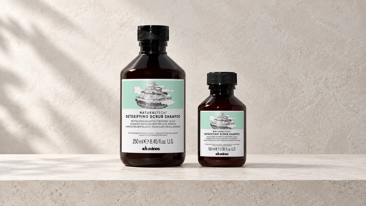 Når håret trenger dyprens: Davines Naturaltech Detoxifying, Davines produkter hos J&K Shop