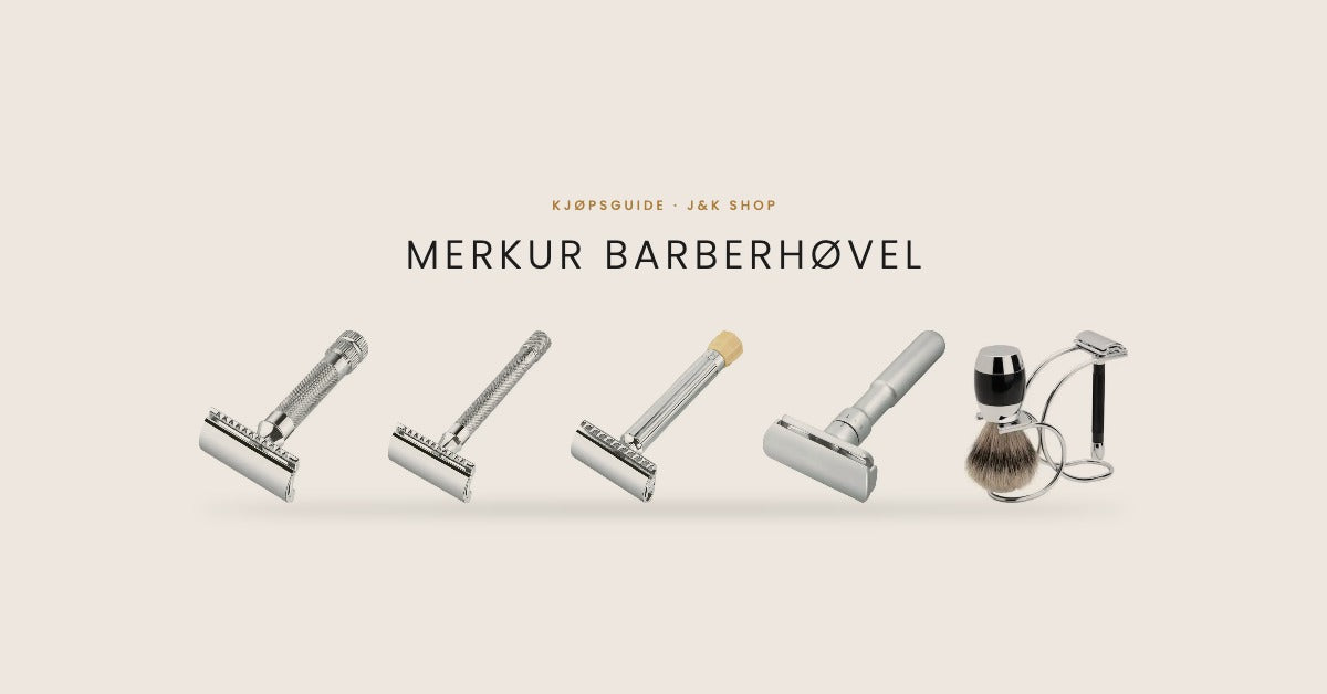 Merkur barberhøvel kjøpsguide: 34C, 23C, Progress 500C, Futur 700 og barbersett 2081
