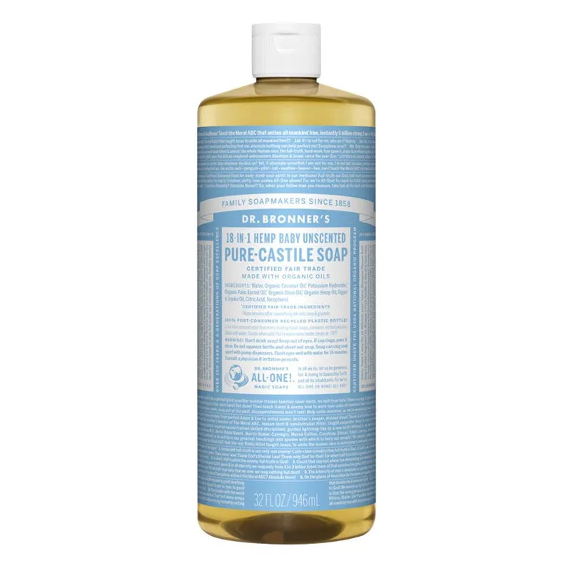 Dr. Bronner’s, Baby Mild Såpe 945 ml