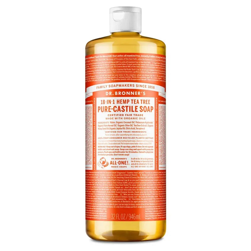 Dr. Bronner’s, Tea Tree Såpe 945 ml