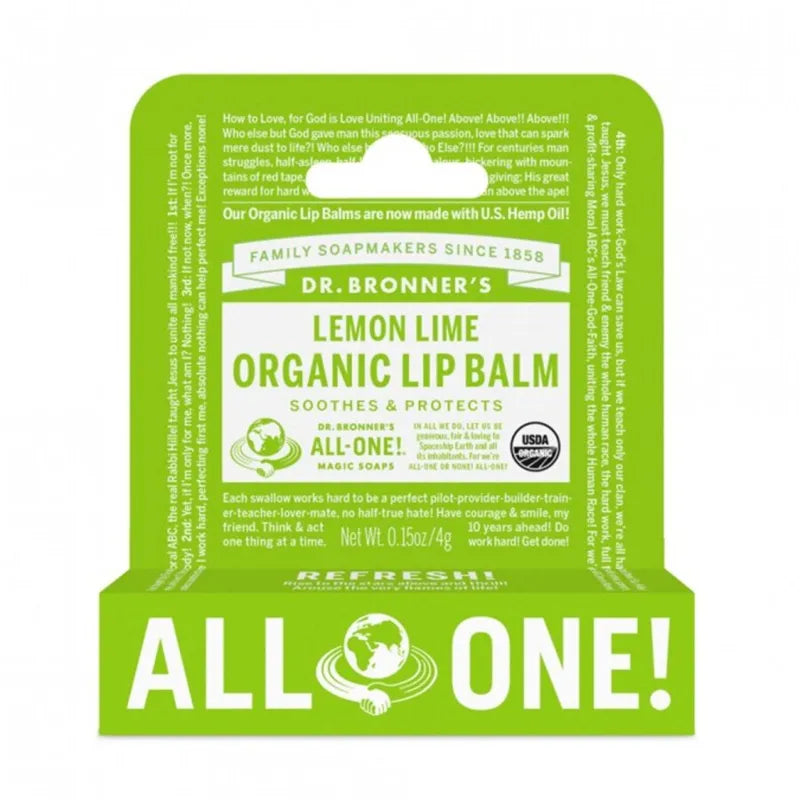 Dr. Bronner’s, Lemon Lime Lip Balm
