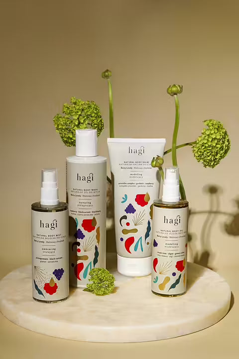 Hagi Natural Body Wash Berry Lovely 300ml