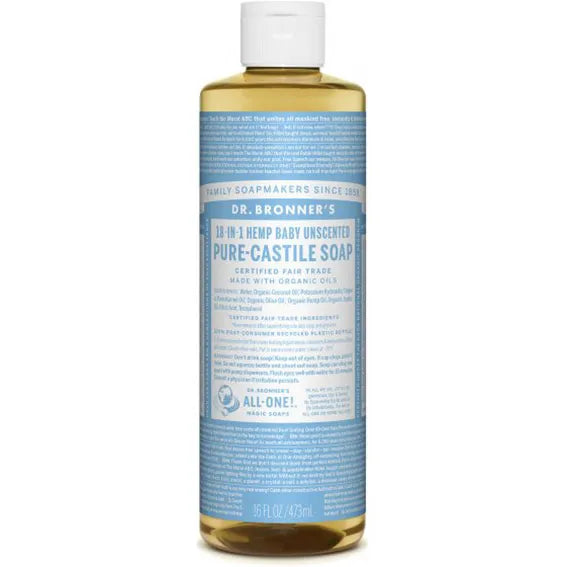 Dr. Bronner’s, Baby Mild Såpe 475 ml