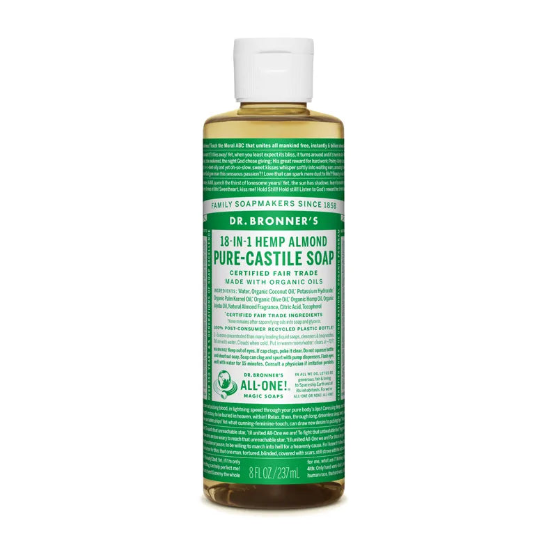 Dr. Bronner’s, Almond Såpe 240 ml
