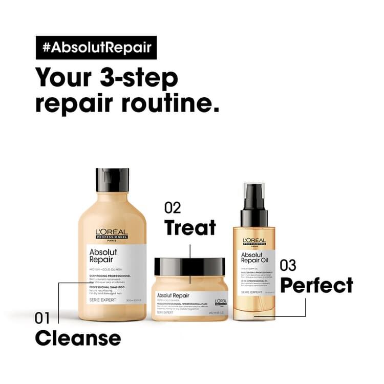 L'Oréal, Absolut Repair Shampoo, 300 ml