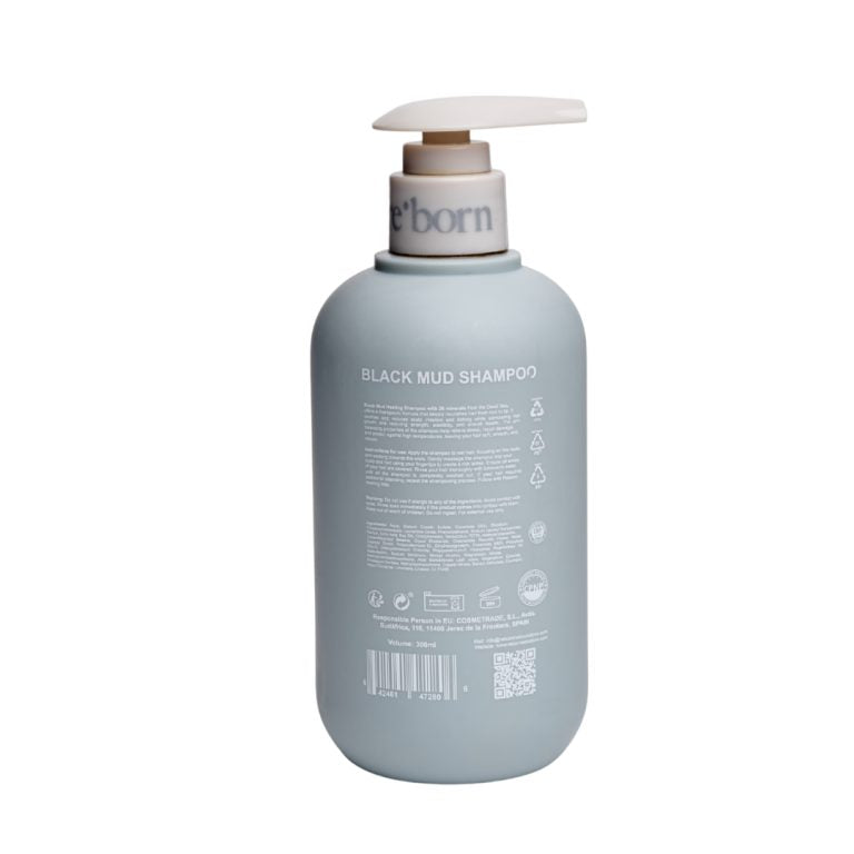 Reborn Black Mud Shampoo – Healing Shampoo 300 ml