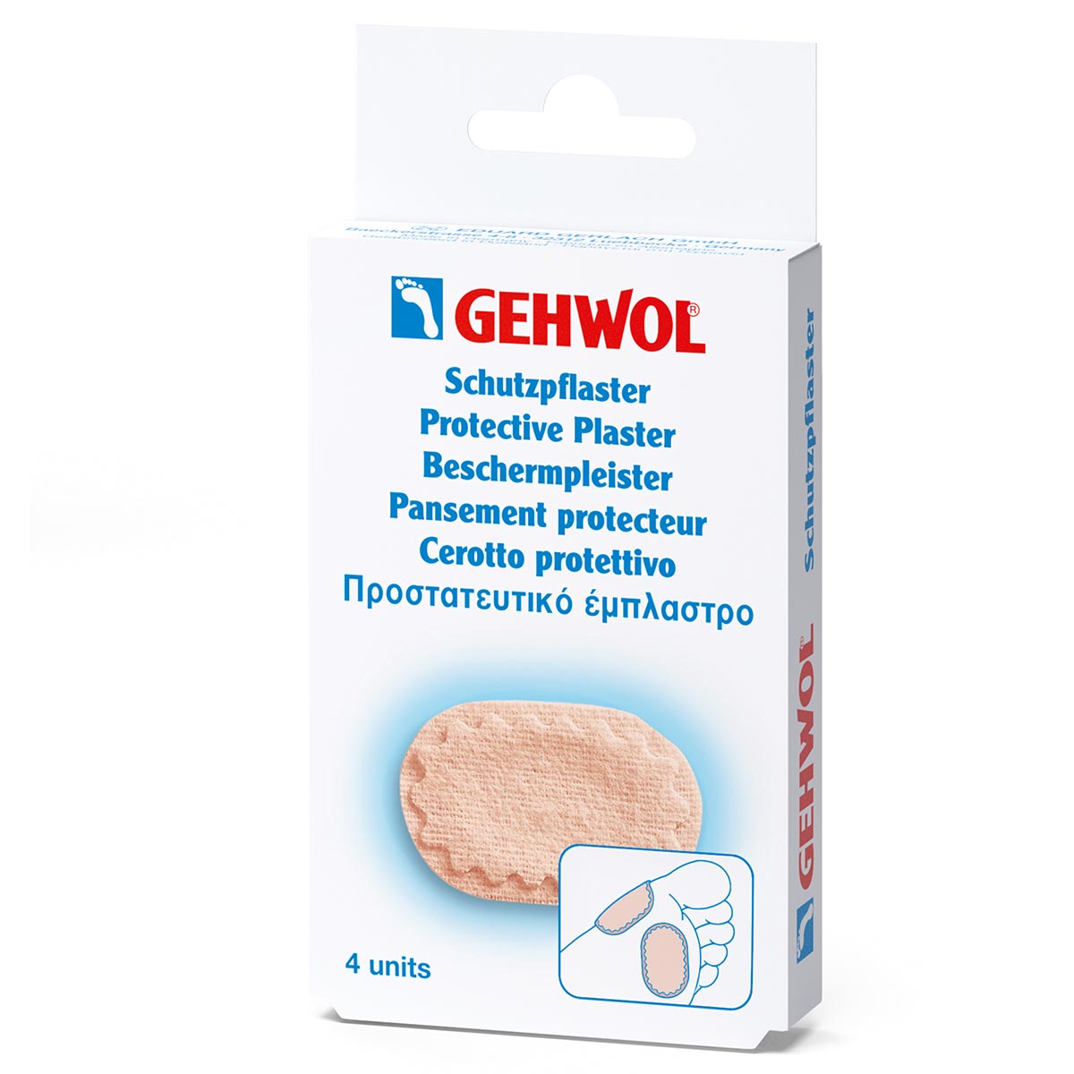 Gehwol Protective Plaster – beskytt.plaster oval