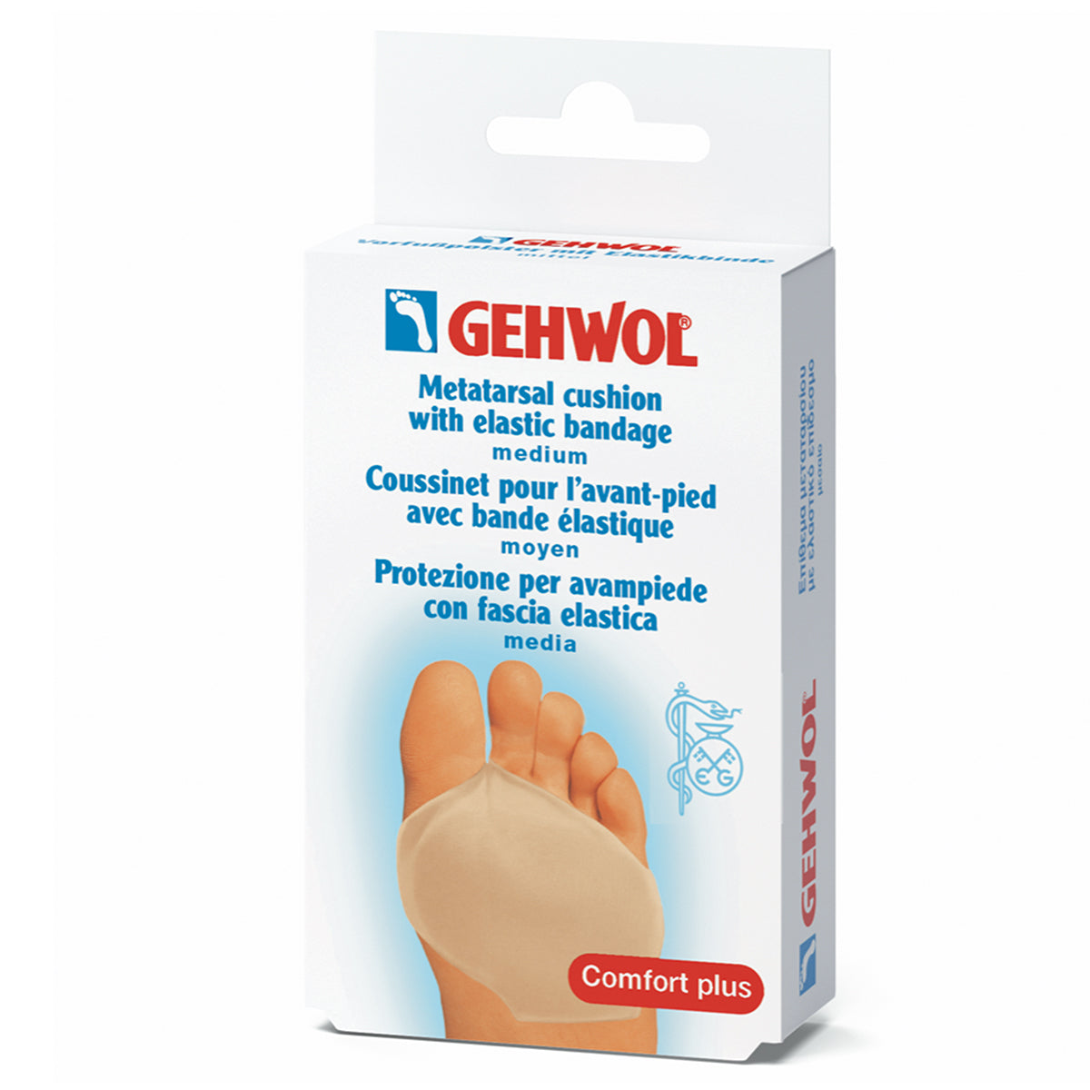 Gehwol Metatarsal Cushion m/elast.bandage-medium