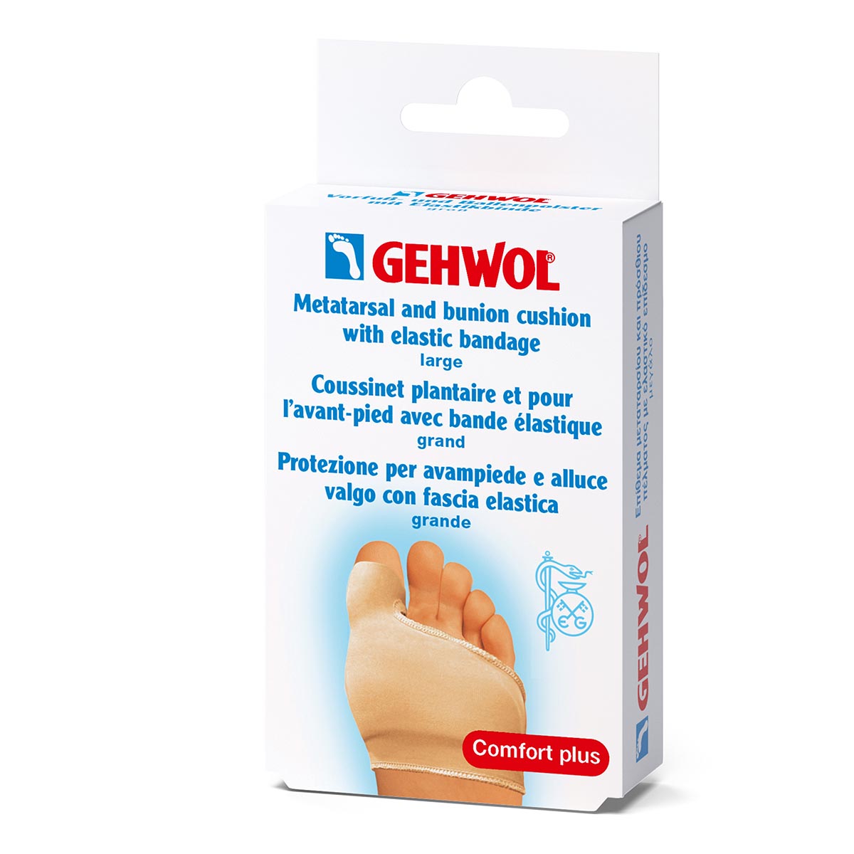 Gehwol Metatarsal/Bunion Cushion m/elast.bandage-medium