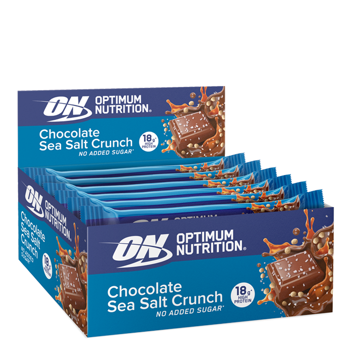 12 x Optimum Nutrition Protein Bar 55-59g - Proteinbarer - JK-Shop