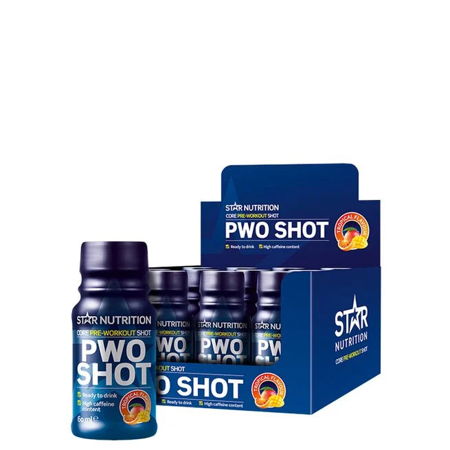 12 x Star Nutrition PWO Shot 60ml - - JK-Shop