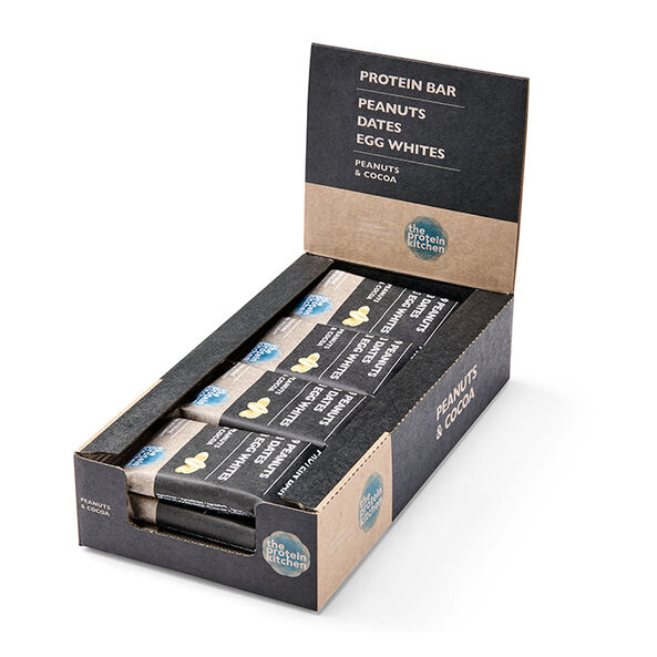 12 x The Protein Kitchen Protein Bar, 55g - Proteinbarer - JK-Shop