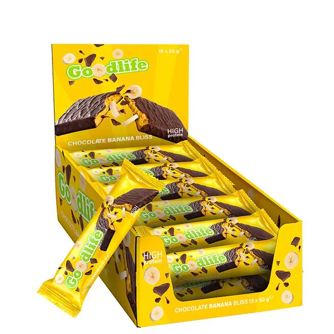 15 x Goodlife Proteinbar 50 g - Proteinbarer - JK-Shop