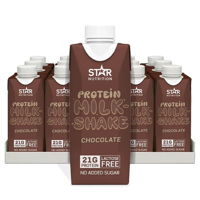 15 x Star Nutrition Protein Milkshake 330 ml - Proteindrikke - JK-Shop