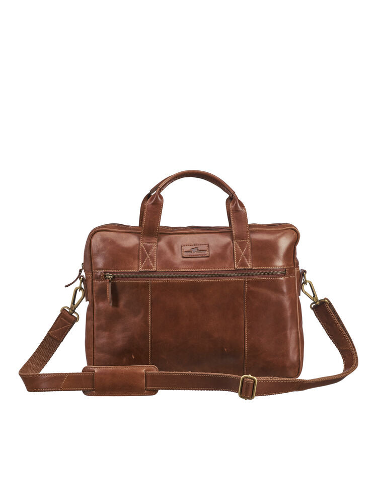 DERBY OF SWEDEN Leather Line Briefcase