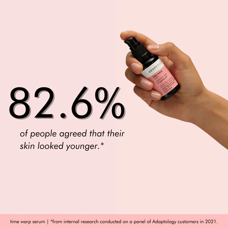 ADAPTOLOGY TIME WARP SERUM | Effektivt anti-age serum med niacinamid - Ansiktsserum - JK-Shop