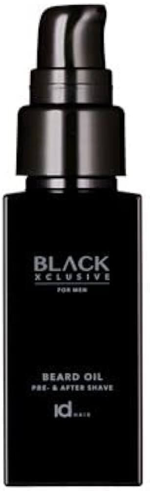 idHAIR BLACK XCLS BEARD OIL-Skjeggolje-JKSHOP