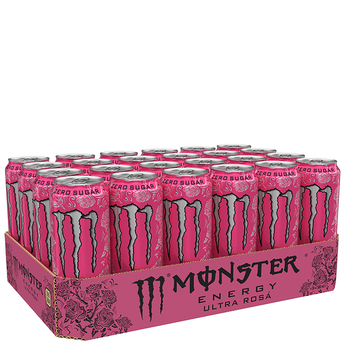 24 x Monster Energy Ultra 500ml - Energi Drikke - JK-Shop