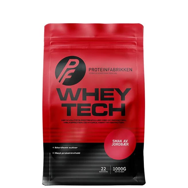 Proteinfabrikken Whey Tech Protein, 1 kg
