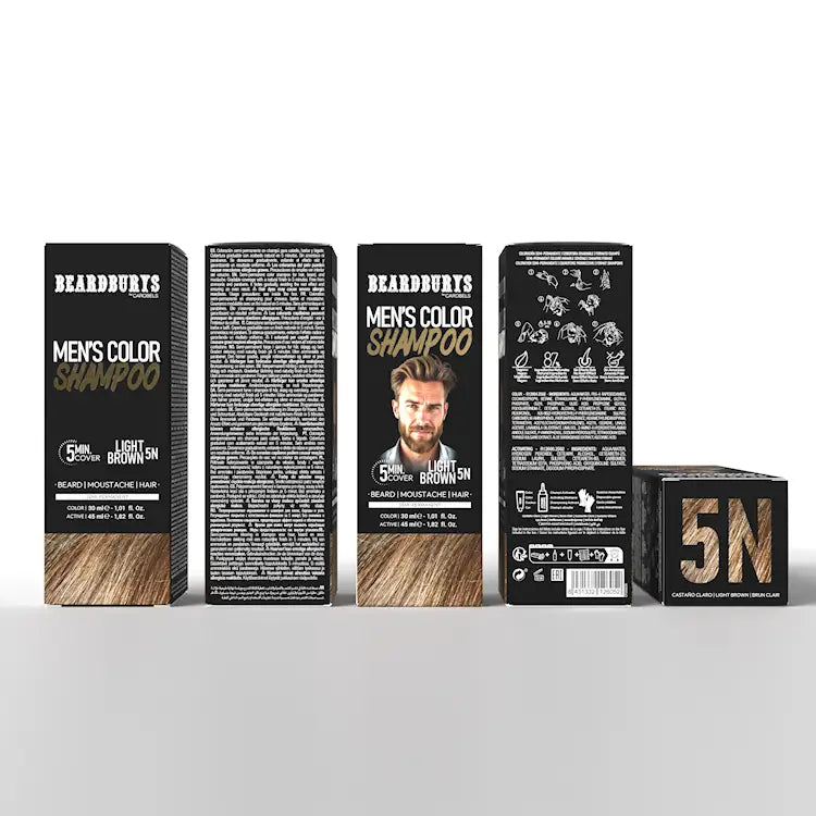 Beardburys Beard & Moustache - 4 Colors