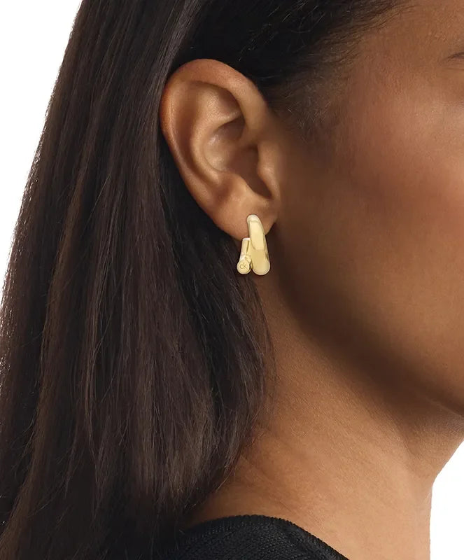 CALVIN KLEIN SS/GP EARRINGS