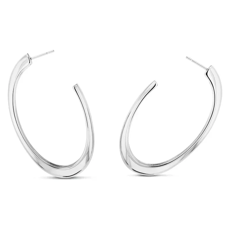 Calvin Klein SS/GP Earrings - øredobber liten loop - Øredobber - JK-Shop