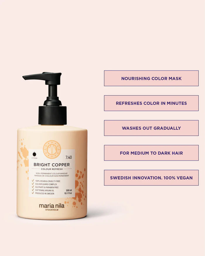 Maria Nila COLOUR REFRESH 7.40 Bright Copper 300ml
