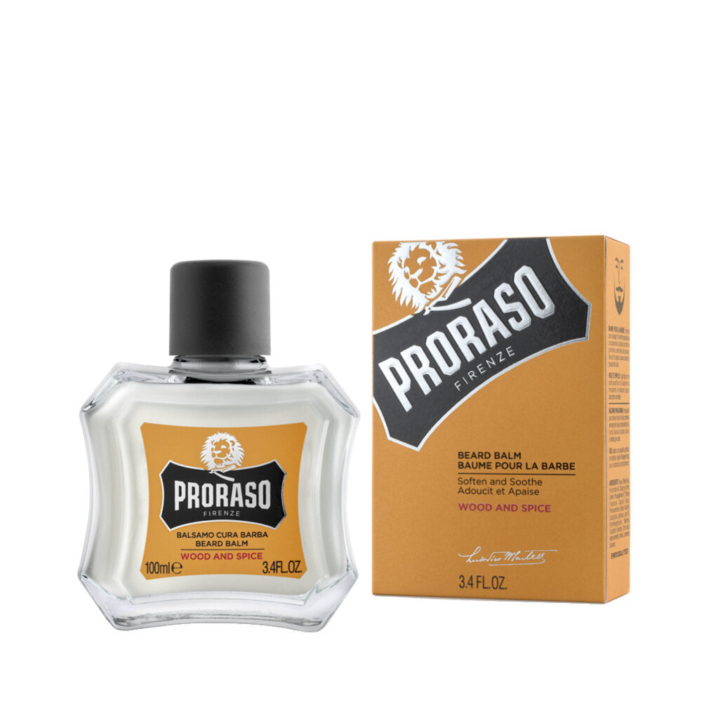 Proraso skjegglotion - Wood & Spice - Skjeggbalm - JK-Shop