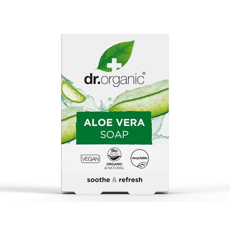 Dr. Organic, Aloe Vera & Rosemary Soap 100 g