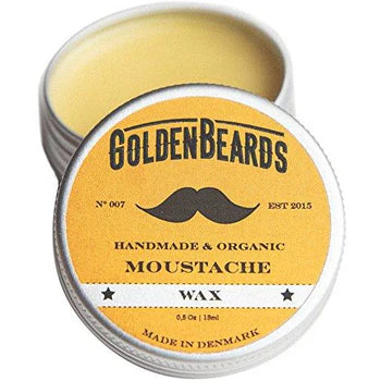 Golden Beards Moustache Wax + GB 77 Folding Comb