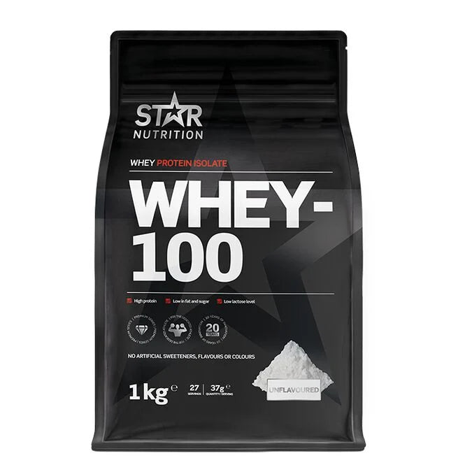 Star Nutrition Whey-100 Myseprotein 1 kg
