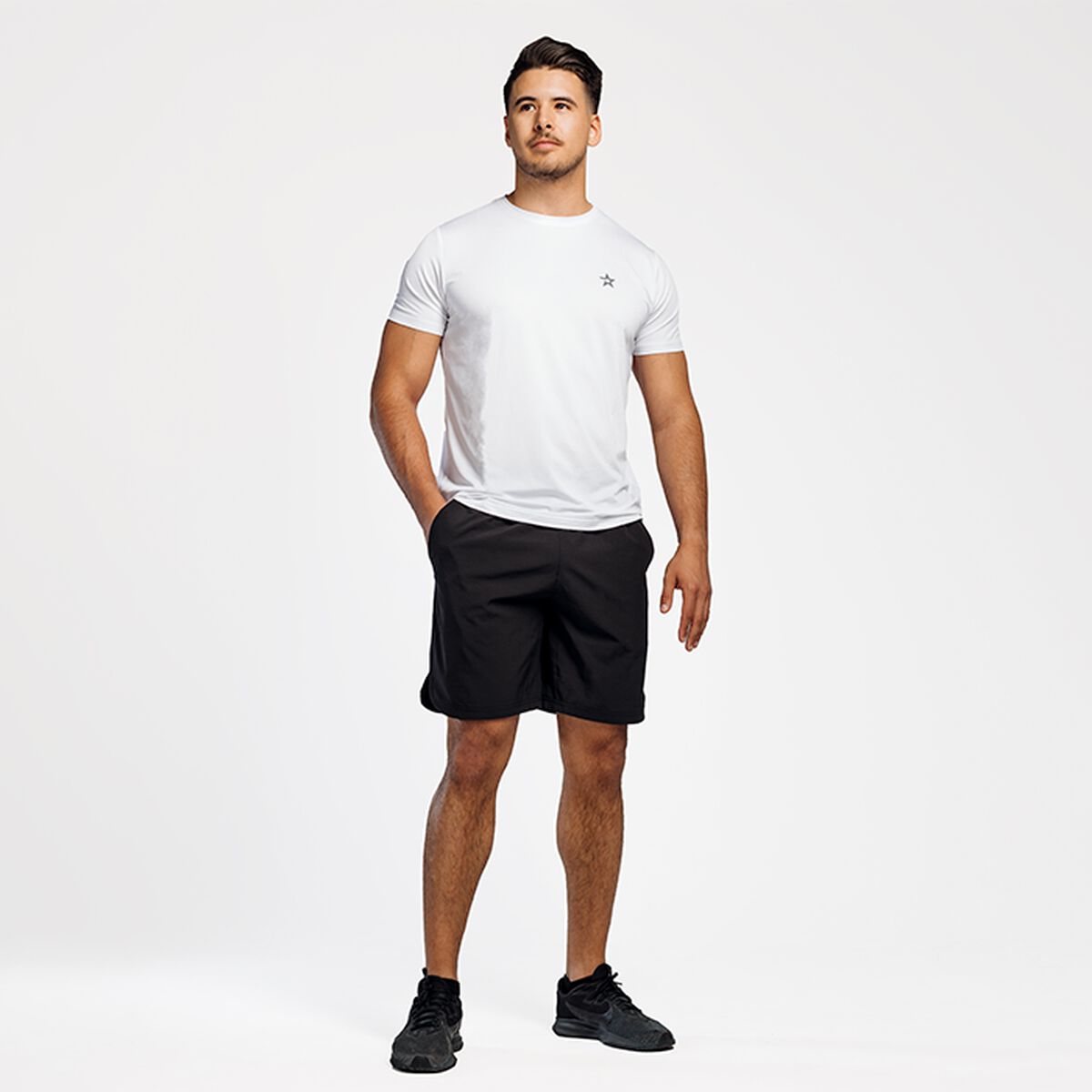 Star Wear Mesh T-skjorte Hvit bilde 4
