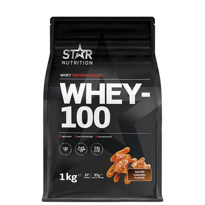 Star Nutrition Whey-100 Myseprotein 1 kg