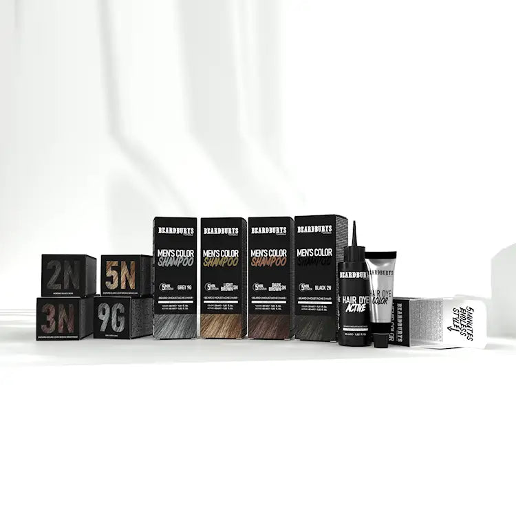 Beardburys Beard & Moustache - 4 Colors