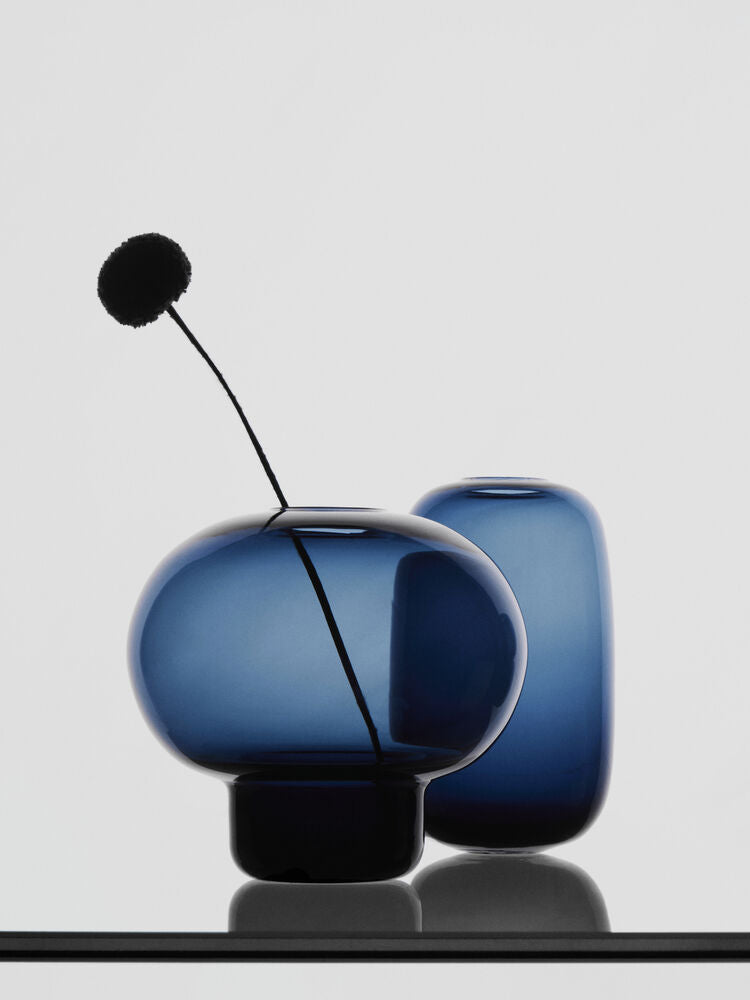 ORREFORS Midsummer Mini vaser midnattsblå 7-pack ltd 400