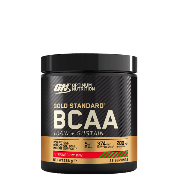 ON Gold Std. BCAA Train+Sustein, 266g, Strawberry Kiwi
