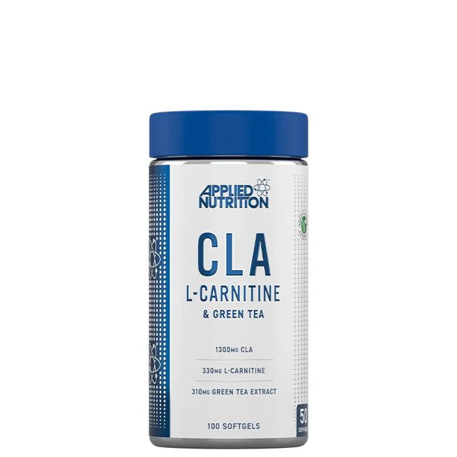 Applied Nutrition CLA + L-karnitin + Grønn te 100 kapsler