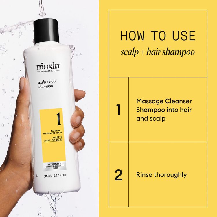 Nioxin System 1 Shampoo 300 ml