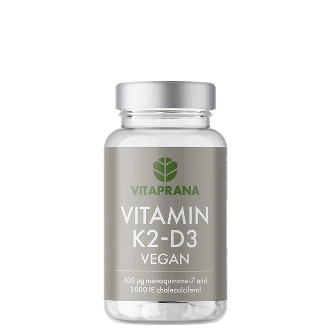 Vitaprana Vitamin K2 + D3 Vegansk 110 kapsler