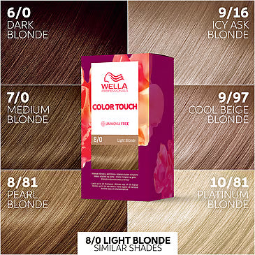 Color Touch Pure Naturals Light Blonde 8/0