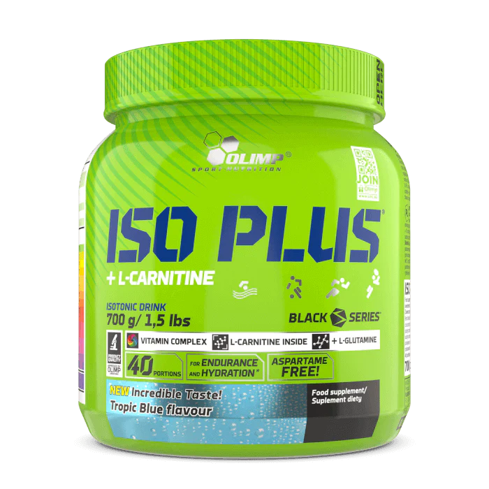 Olimp ISO Plus Powder, 700g, Tropic Blue