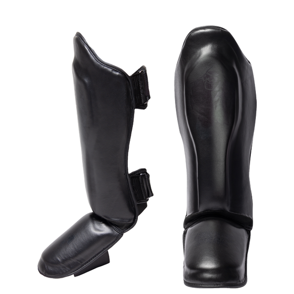 Mosby Shin Guards, Black, XL - GW