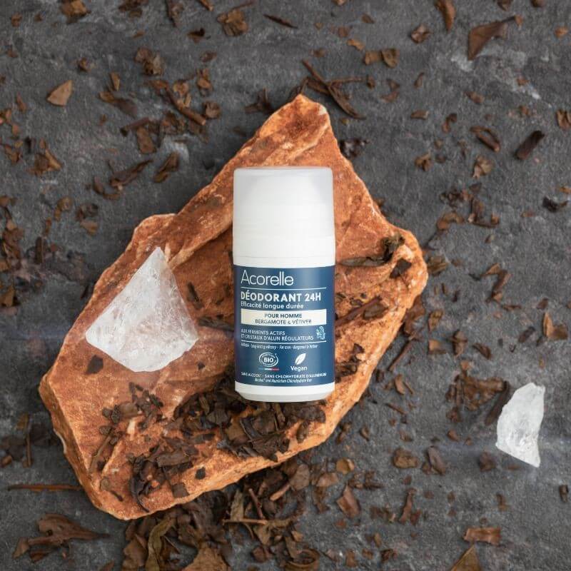 ACORELLE 24h Deodorant for Men - Bergamot & Vetiver-Deodorant-JKSHOP