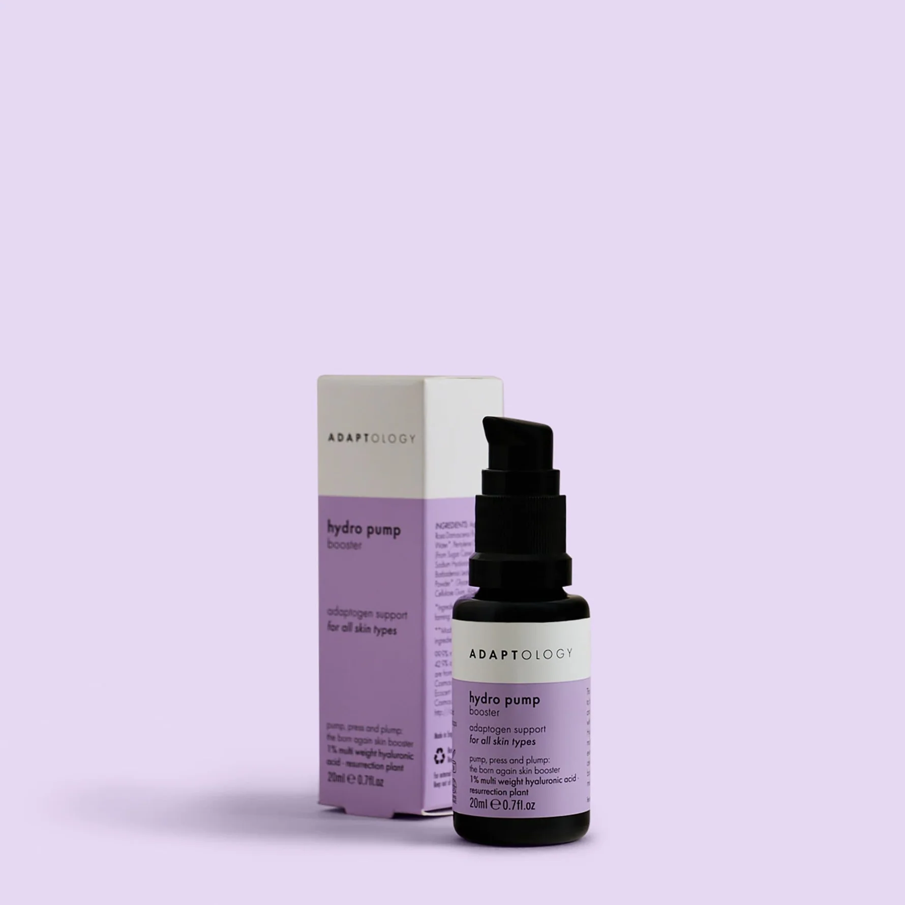 ADAPTOLOGY HYDRO PUMP BOOSTER - Dyptvirkende fuktighetsgivende hyaluronserum - Serum - JK-Shop