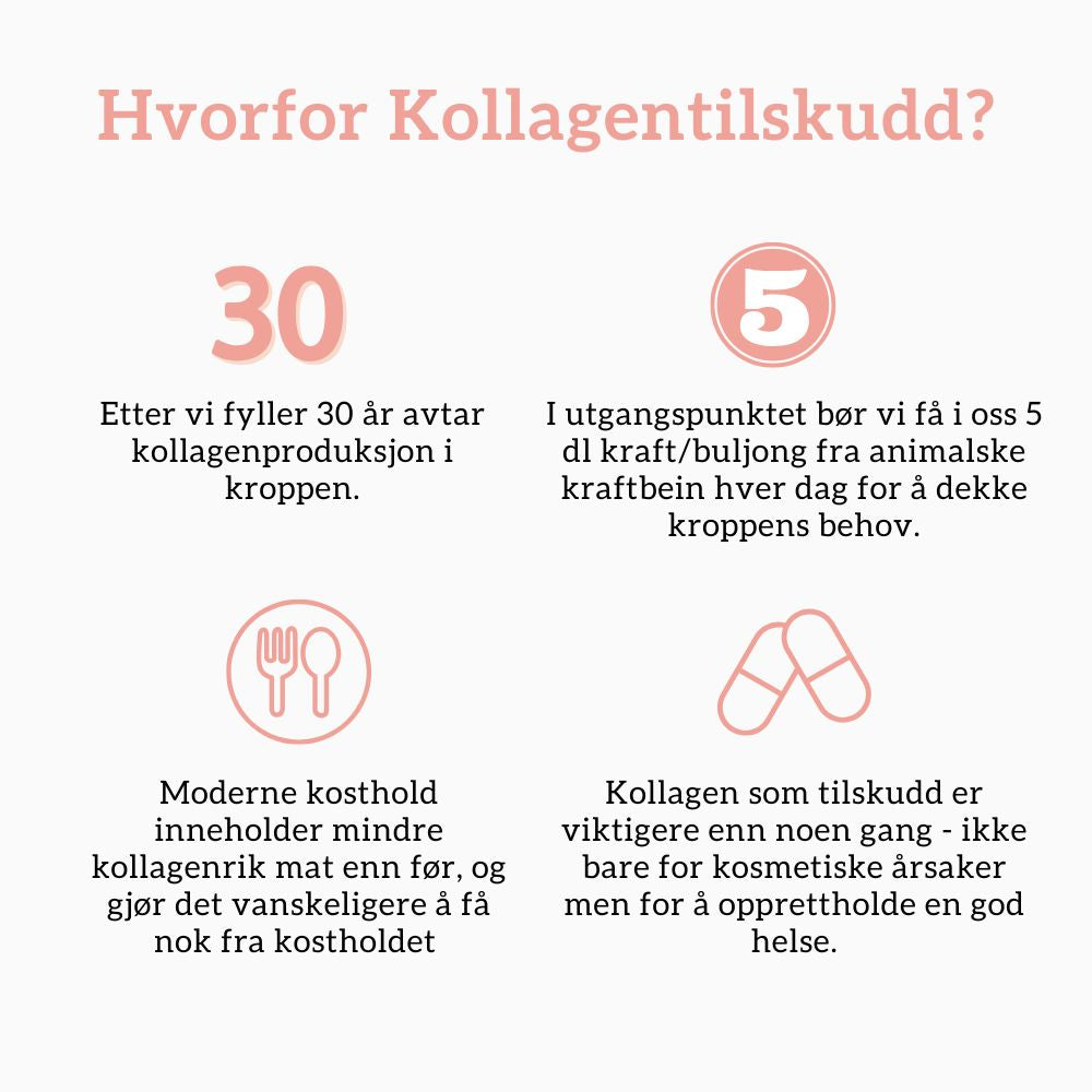 Aarja Health Kollagen 2, Hyaluronsyre & Furubark - Vitaminer og kosttilskudd - JK-Shop