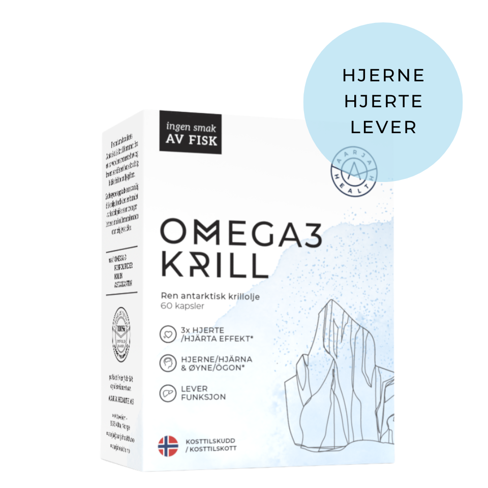 Aarja Health Omega3 Krill, Kolin & Astaxanthin - Vitaminer og kosttilskudd - JK-Shop